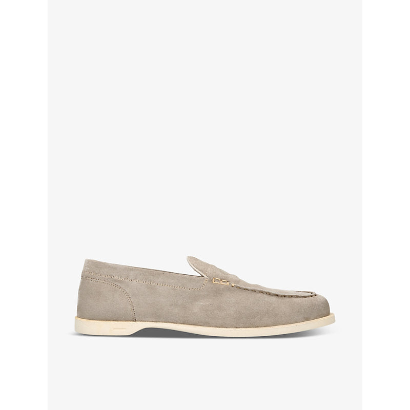 John Lobb Pace slip-on suede loafers