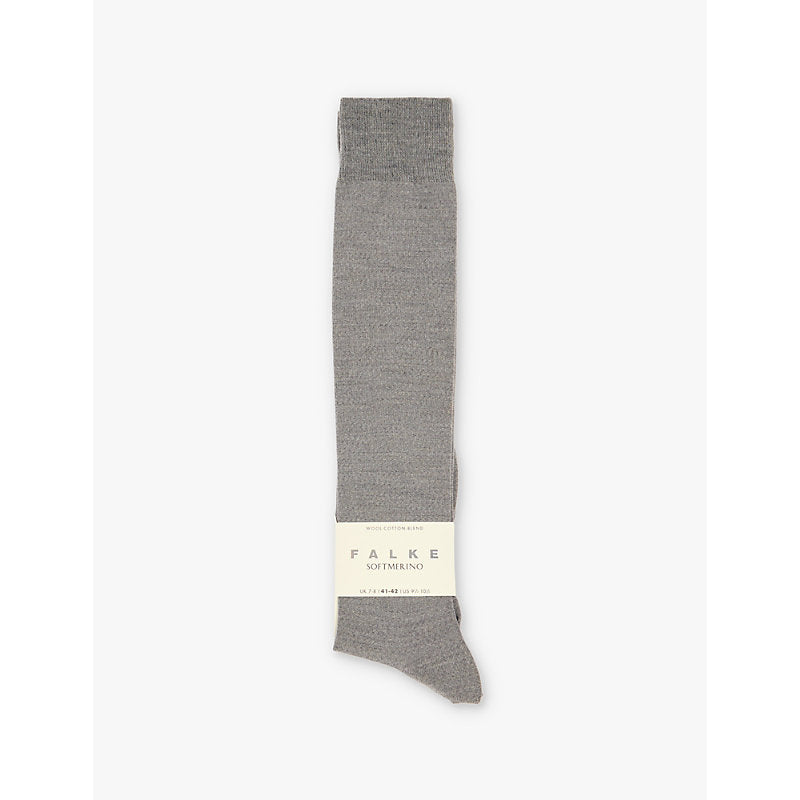  Falke Softmerino stretch wool-blend knee-length socks