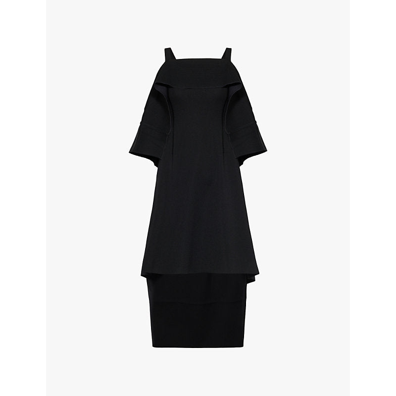 Cfcl Milan draped knitted midi dress | CFCL