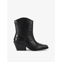 Kg Kurt Geiger Talent heeled leather Western boots | Kg Kurt Geiger