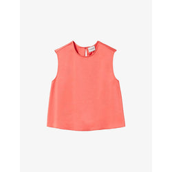 Womens Claudie Pierlot Beau sleeveless satin top