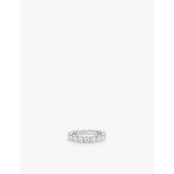 De Beers Jewellers Allegria small platinum and 1.94ct brilliant-cut diamond eternity ring