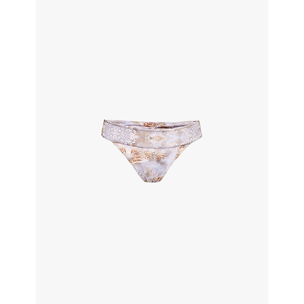  Gracejacob Sahara graphic print bikini bottom