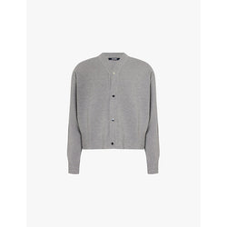  Jacquemus Le Cardigan Boutonne V-neck wool-blend knitted cardigan