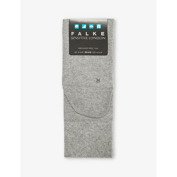 Falke Ribbed-cuff cotton-blend socks