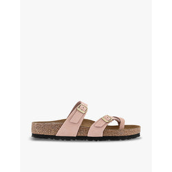 Birkenstock Mayari cross-strap leather sandals