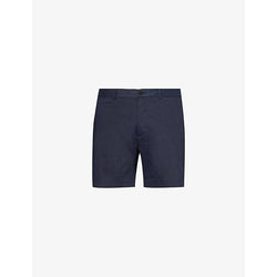  Theory Curtis elasticated-waist regular-fit linen-blend shorts