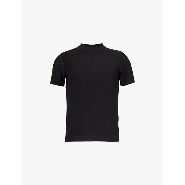  The Couture Club Rib-textured relaxed-fit stretch-woven jersey T-shirt