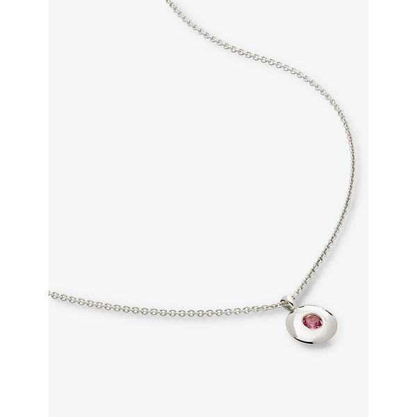 Monica Vinader October Birthstone sterling-silver necklace