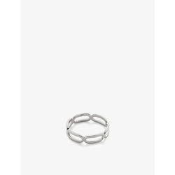 Monica Vinader Paperclip sterling-silver ring