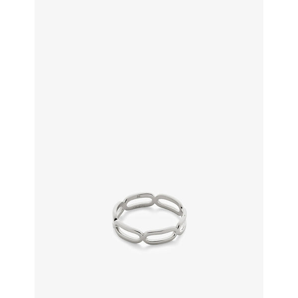 Monica Vinader Paperclip sterling-silver ring