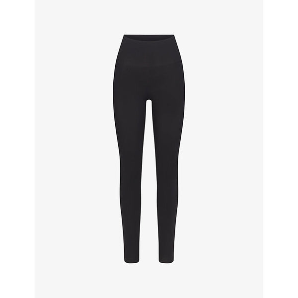 Skims Soft Smoothing high-rise seamless stretch-woven leggings