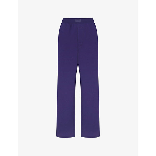  Skims Boyfriend relaxed-fit stretch-jersey pyjama bottoms