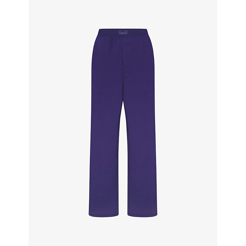  Skims Boyfriend relaxed-fit stretch-jersey pyjama bottoms