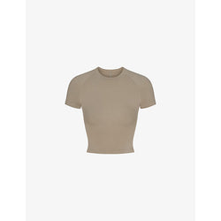  Skims New Vintage round-neck stretch-cotton T-shirt