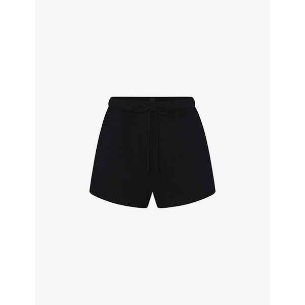 Womens Skims Classic relaxed-fit high-rise cotton-jersey shorts