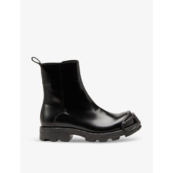 Diesel D-Hammer Bt Zip D toe-guard leather chelsea boots