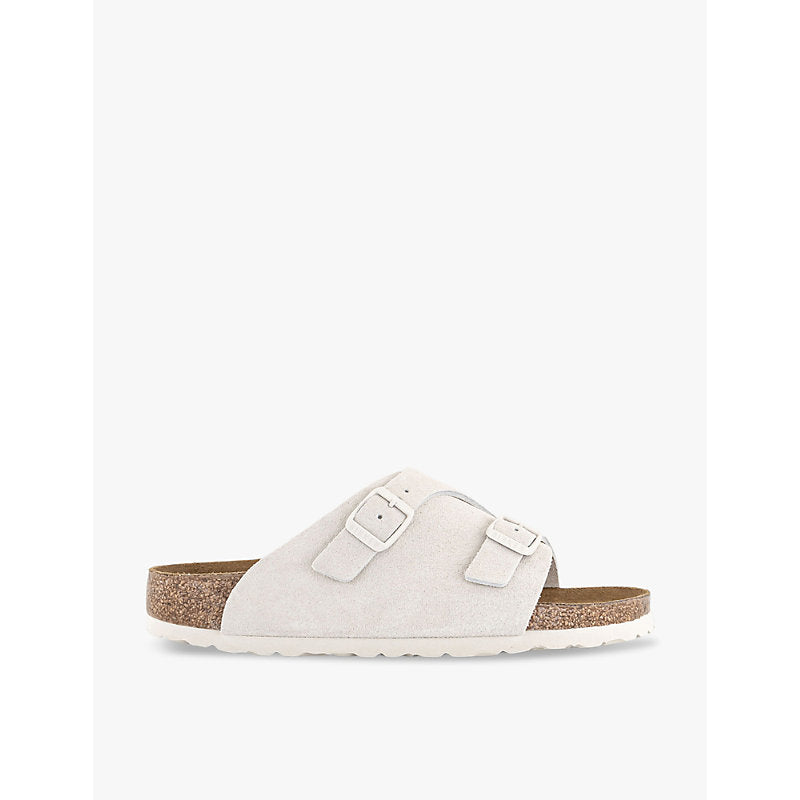 Birkenstock Zurich double-buckle suede sandals