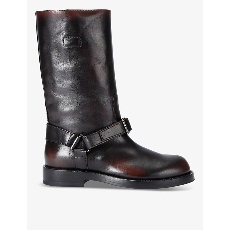 Officine Creative Beryl 100 leather mid-calf leather boots | Officine Creative