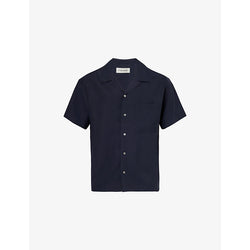  Frame Camp-collar woven shirt