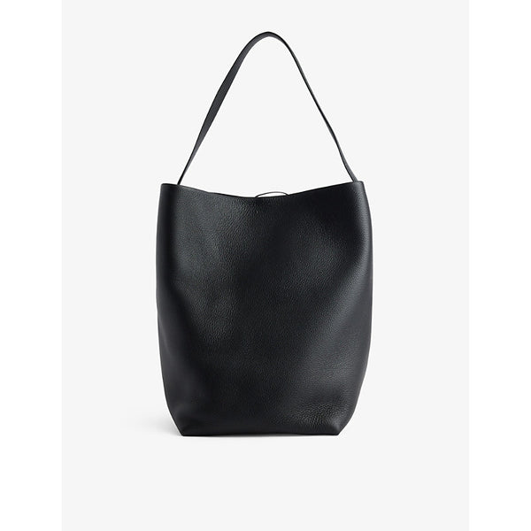 The Row Park large leather tote bag