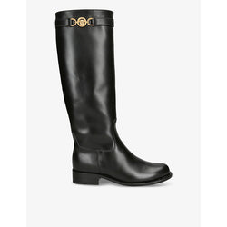 Versace Medusa '95 calf-leather knee-high boots