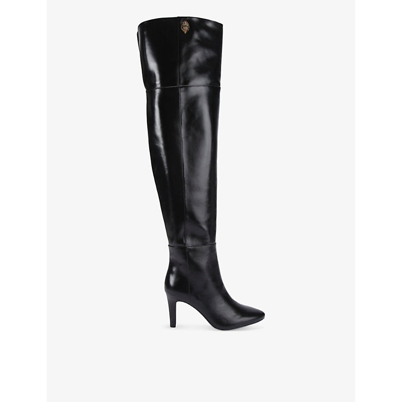 Kurt Geiger London Shoreditch leather knee-high boots