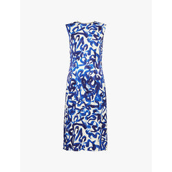 Dries Van Noten Delavina abstract-print woven mini dress | DRIES VAN NOTEN