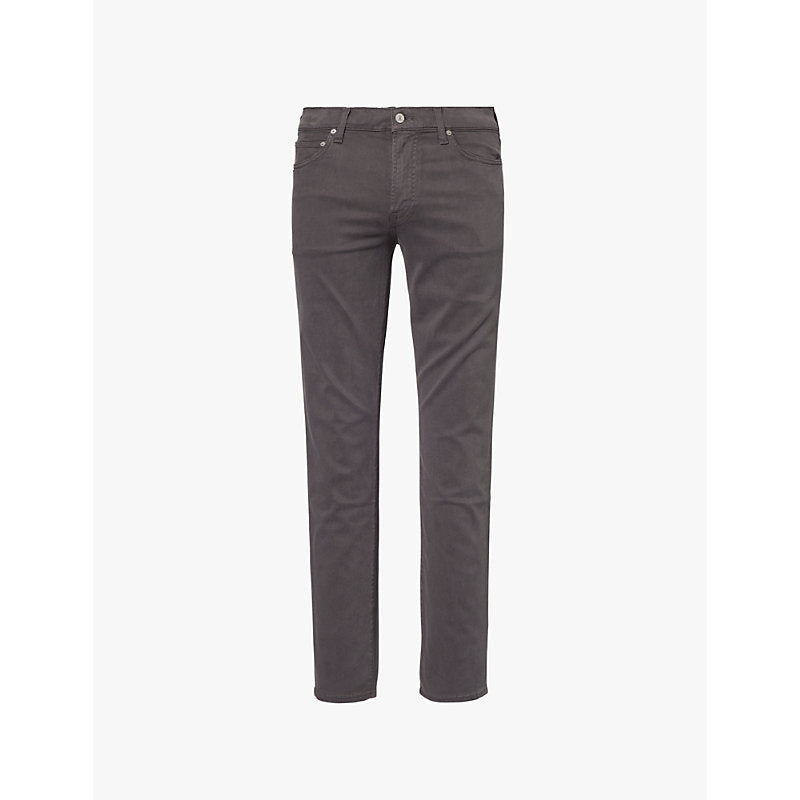  Citizens Of Humanity London slim-fit tapered-leg cotton-blend trousers