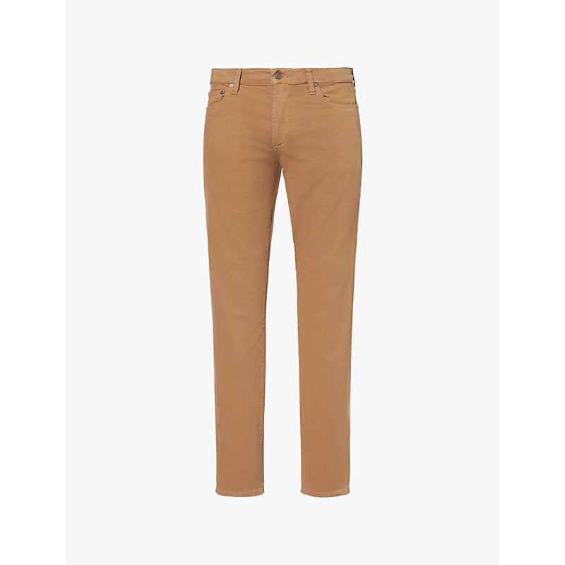  Citizens Of Humanity London slim-fit tapered-leg stretch-cotton trousers