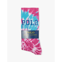  Polo Ralph Lauren Tie-dye knitted socks