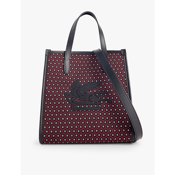  Etro Love Trotter small cotton tote bag