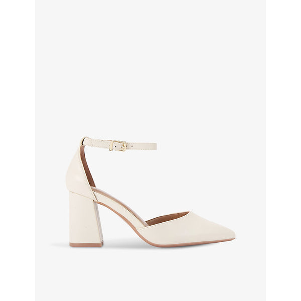 Carvela Refined heeled faux-leather courts | Carvela