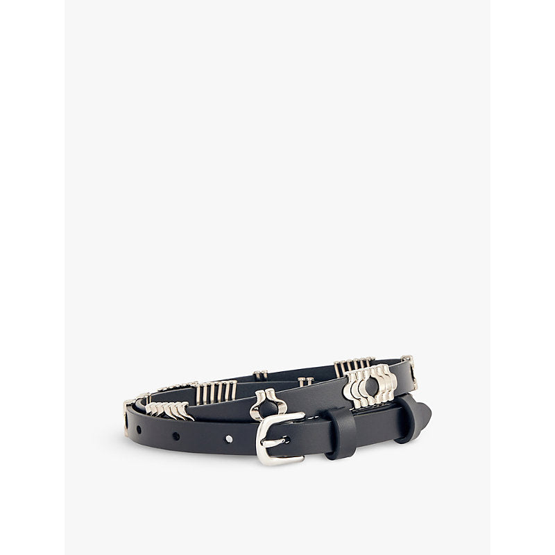 Womens Isabel Marant Odena embellished leather belt