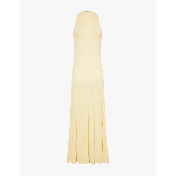 Jacquemus La Robe Maille round-neck slim-fit knitted maxi dress | JACQUEMUS