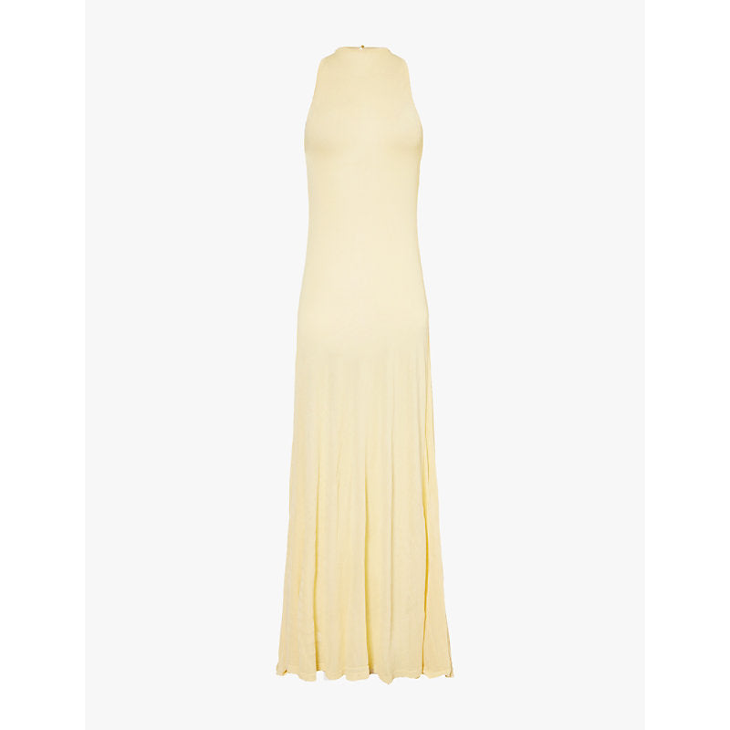 Jacquemus La Robe Maille round-neck slim-fit knitted maxi dress | JACQUEMUS