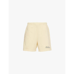  Sporty & Rich Ivy Carlyle straight-leg cotton-jersey shorts