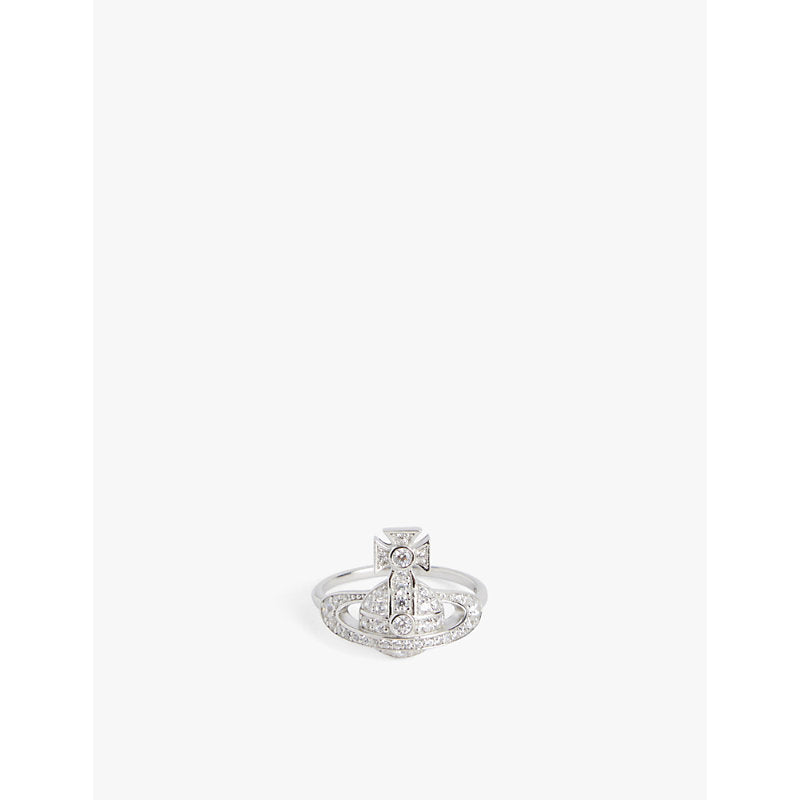 Vivienne Westwood Jewellery Little Orb recycled-silver ring