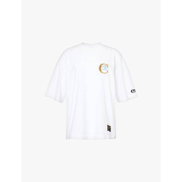  Champion Brand-embroidered crewneck cotton-jersey T-shirt