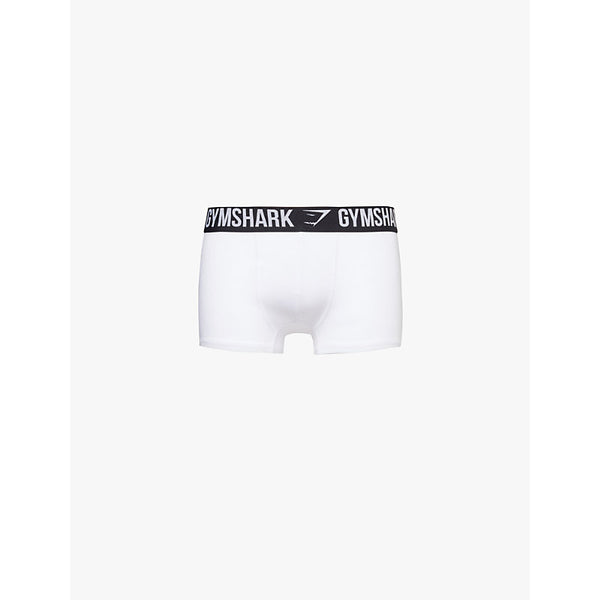 Gymshark Branded waistband stretch-cotton boxer briefs | GYMSHARK