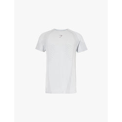  Gymshark Apex Seamless brand print woven slim fit T-shirt