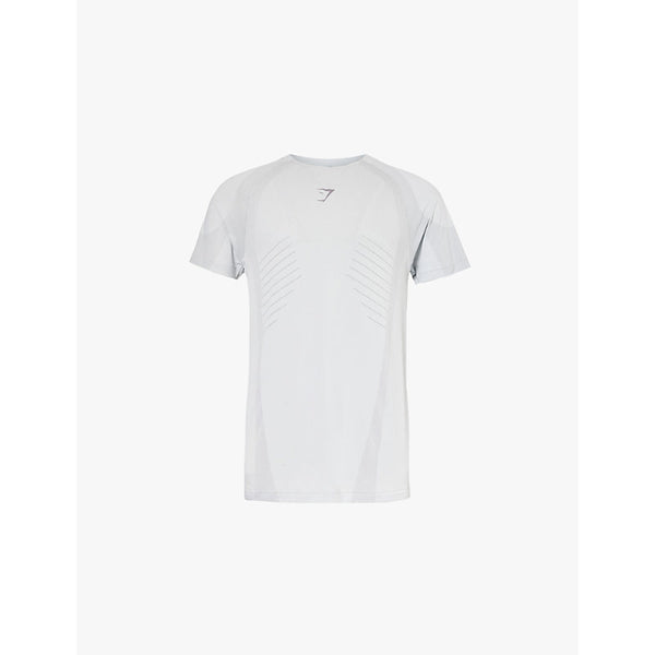  Gymshark Apex Seamless brand print woven slim fit T-shirt