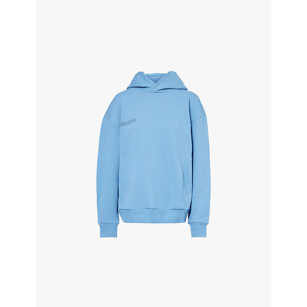  Pangaia Logo-print relaxed-fit cotton-jersey hoody