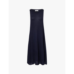 Extreme Cashmere Mia sleeveless cashmere midi dress