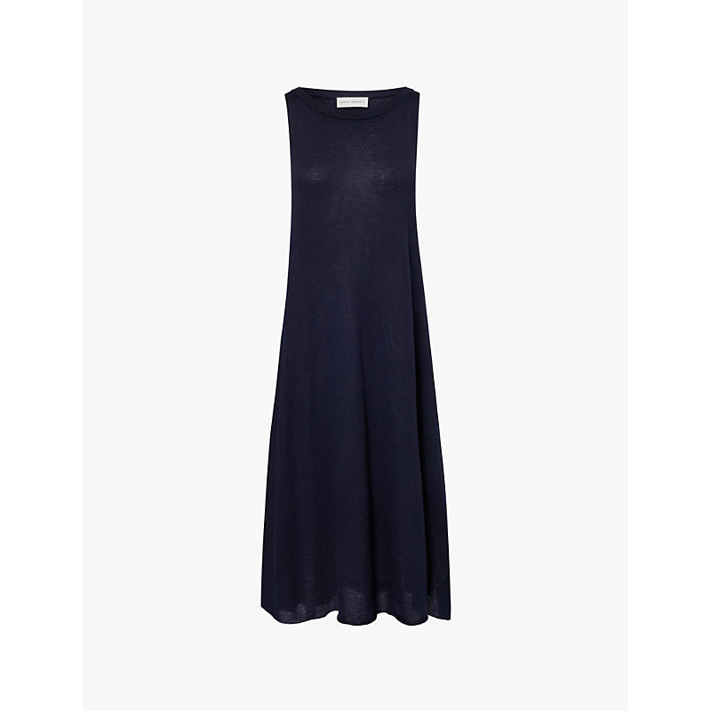 Extreme Cashmere Mia sleeveless cashmere midi dress