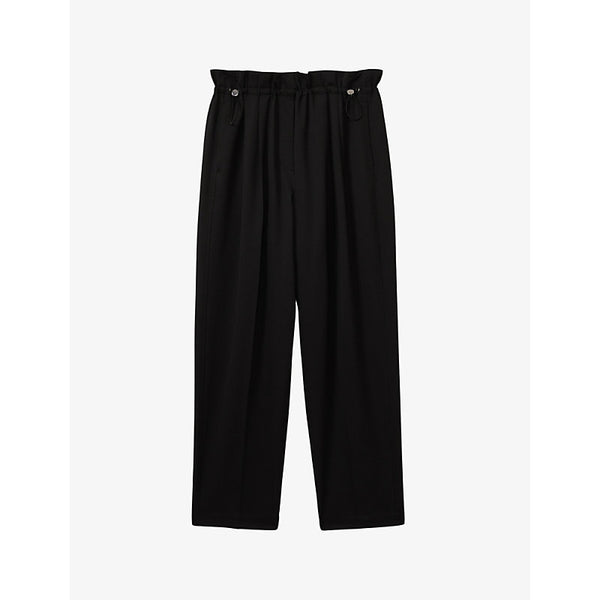  Reiss Essie drawstring-waist tapered-leg woven trousers