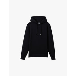  Reiss Fabien drawstring regular-fit stretch-jersey hoody