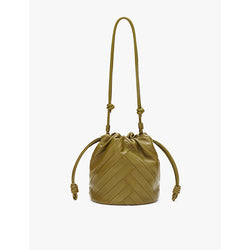  Loewe Flamenco Patchwork leather bucket bag