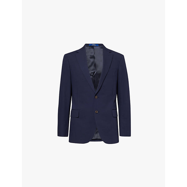  Polo Ralph Lauren Single-breasted notch-lapel recycled polyester-blend blazer