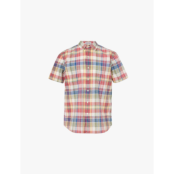  Polo Ralph Lauren Madras check-print cotton-poplin shirt